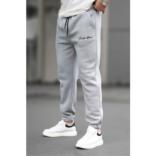 Madmext Gray Basic Tracksuit 6521