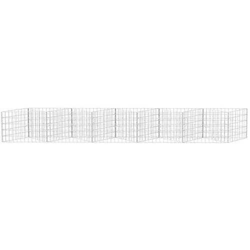  Gabionska ko&amp;scaron;ara od pocinčanog čelika 300 x 30 x 50 cm Slike