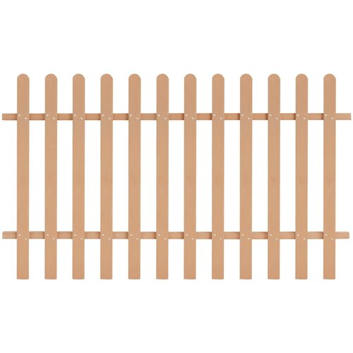 vidaXL Ograja WPC 200x120 cm, (20765943) Cene