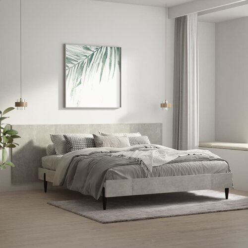 vidaXL Uzglavlje za krevet siva boja betona 240 x 1,5 x 80 cm drveno Cijene