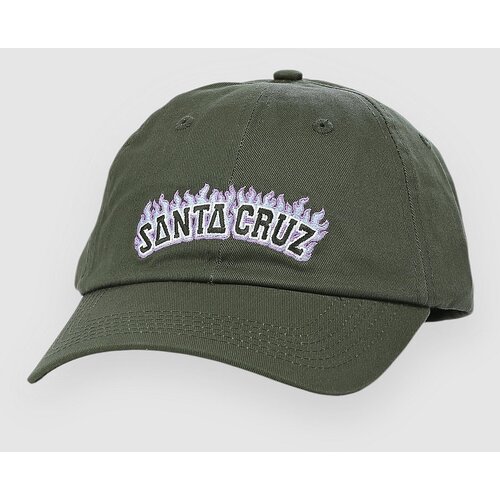 Santa Cruz Burnt Collegiate Kapa s šiltom dark moss Cene