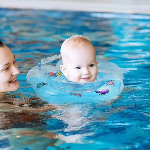 LocoShark baby neck floater – kolut za plivanje za bebe