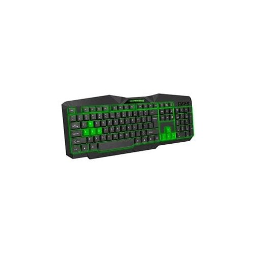  Tastatura gaming ESPERANZA TIRIONS, USB, illuminated, green, US layout, EGK201G Cene