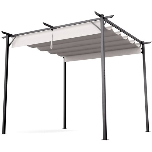 Blumfeldt Pantheon Robust, pergola, 3 x 3 m, s stranskimi žaluzijami, prašno lakirano jeklo, odporno na vremenske vplive Cene