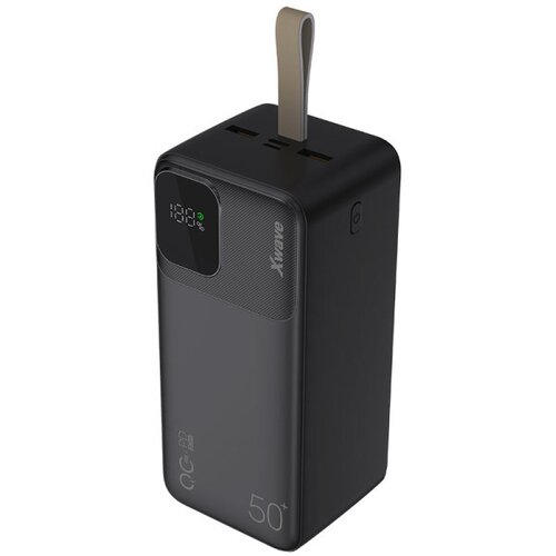X Wave GoEnergy 50d black Power bank eksterna baterija 50000mAh/20W/PD3.0/QC3.0/3A/2 xUSB/Type-C Cene