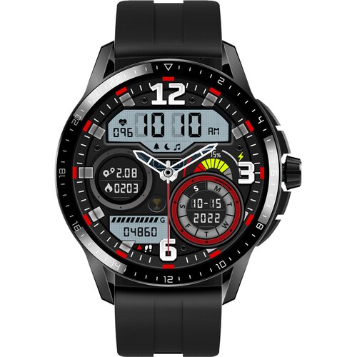 INF Pametna ura GT4PRO z merilnikom srčnega utripa in Bluetooth klicanje Black, (21618580) Cene