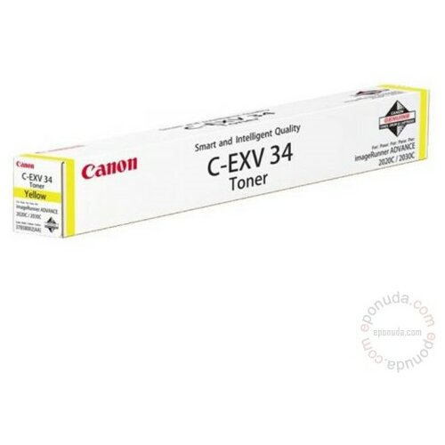 Canon C-EXV34 yellow za kopir 2020L/2030 19k str. toner Slike