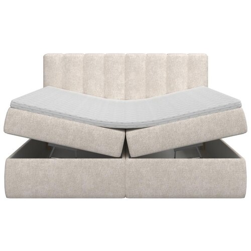 Bessagi Home Postelja Z Vzmetnico Mala, 180x200, Krem, Z Nadvložkom Slike