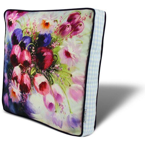 Aberto Design Dekorativni jastuk YM1073, 42x42 cm, &amp;Scaron;areni Slike