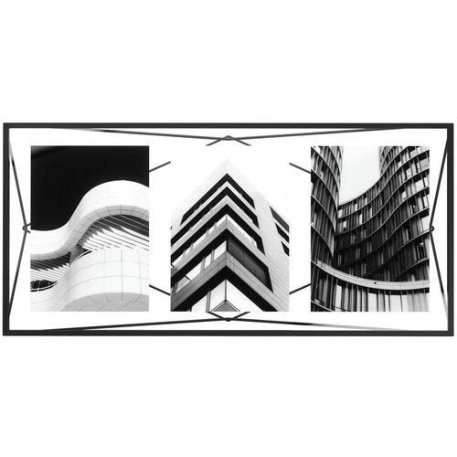 Umbra Črn kovinski stoječ/stenski okvir 48x23 cm Prisma &amp;ndash; Slike