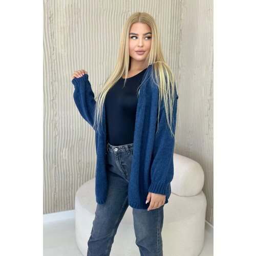 Kesi Cardigan sweater with mohair denim Cijene