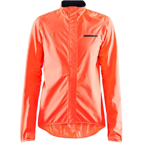 Craft Women's Empire Rain Cycling Jacket - Orange, XS