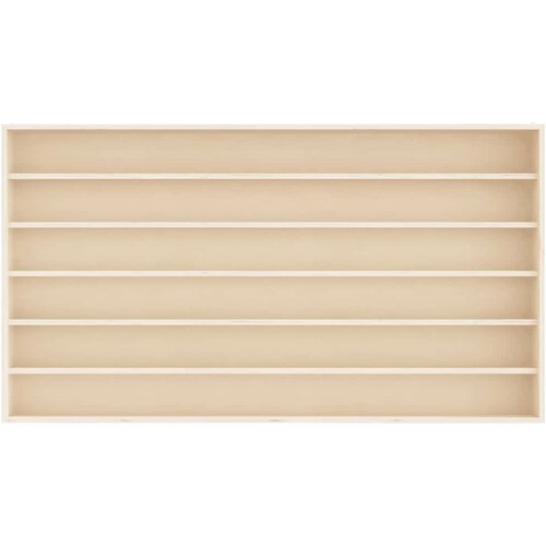  Drvena kolekcionarska vitrina sa 6 polica 100x9x55 cm Slike