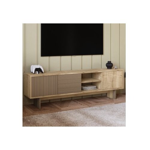 Hanah home TV komoda, krem Slike