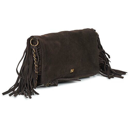 Pieces Torbe za čez ramo PCAURORA SUEDE CROSS Kostanjeva Slike