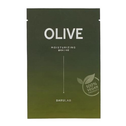 Barulab Olive Moisturizing Face Mask maska za obraz za vse tipe kože 23 g unisex Cene