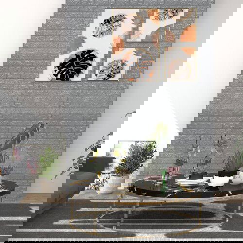 VidaXL 3D zidne tapete s uzorkom cigli samoljepljive 40 kom antracit Slike