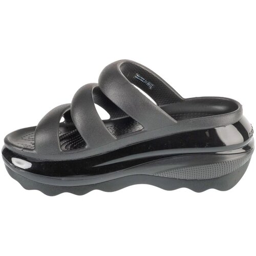Crocs Classic Mega Crush Tripe Strap Crna Slike