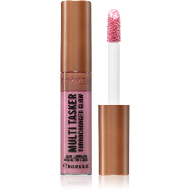 Rimmel London Multi-Tasker Turbocharged Glow tekoči osvetljevalec odtenek 001 Not a Basic B 10 ml Cene