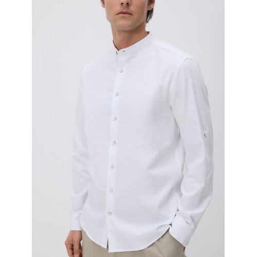Reserved Slim fit pamučna košulja - bijela Cene