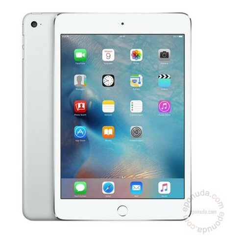 Apple iPad mini 4 WiFi+Cellular 128GB Srebrna MK772HC/A tablet pc računar Slike