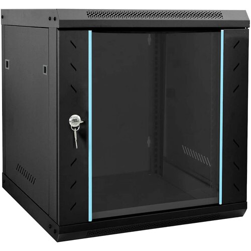 vidaXL Omara za omrežje s shranjevanjem Črna 53 x 60 x 60 cm Jeklo Cene