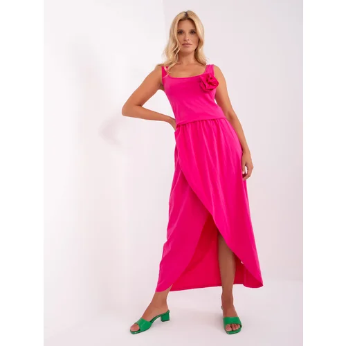 Lily Rose Dress-EM-SK-820.06-fuchsia