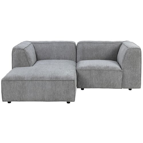 Bonami Selection svijetlosiva kutna garnitura Fairfield, lijevi kut, 208 cm Slike
