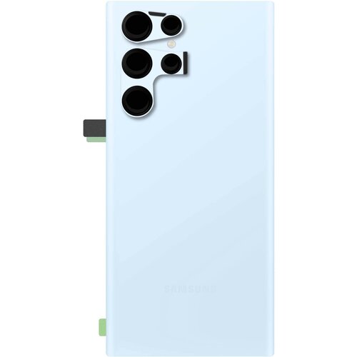 Samsung Originalni pokrov baterije S22 Ultra Sky Blue, z zašcito za objektiv kamere, (21733486) Cene