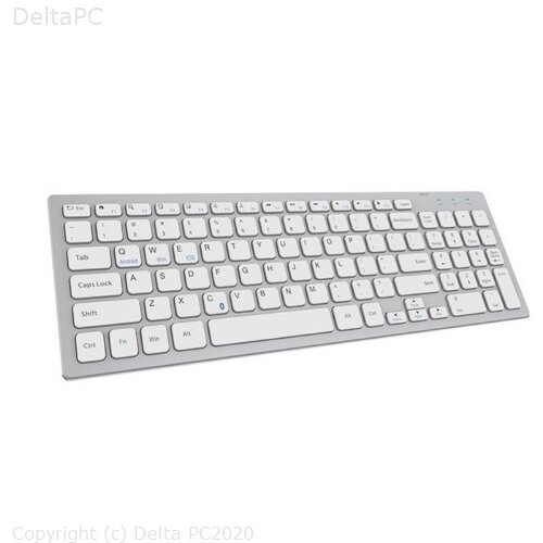 Everest KB-80W Bezicna tastatura bijelo-srebrena Cijene