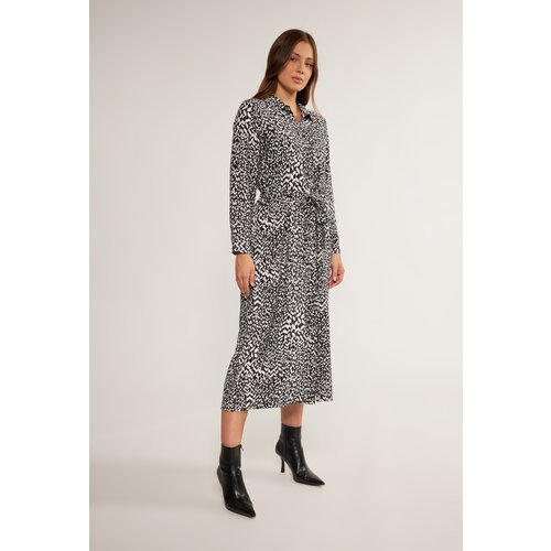 Monnari Woman's Midi Dresses Elegant Shopper On Handles Multi Black Cene