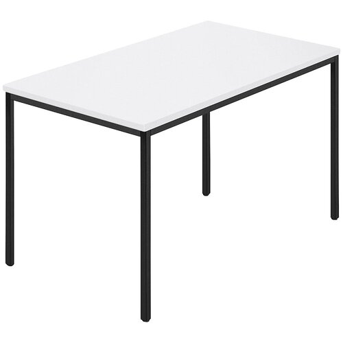  pravokotna miza, štirikotna cev s premazom, šxg 1200 x 800 mm, bela/antracitna Cene