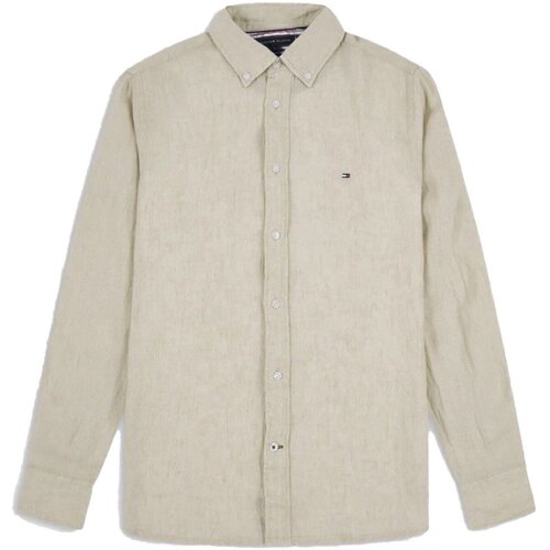 Tommy Hilfiger Srajce z dolgimi rokavi MW0MW30897 Bež Cene