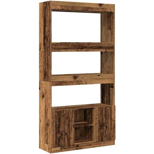 Maison Chic Visoka omara - Komoda - Predalnik starinski les 92x33x180 cm inženirski les, (21720935) Cene
