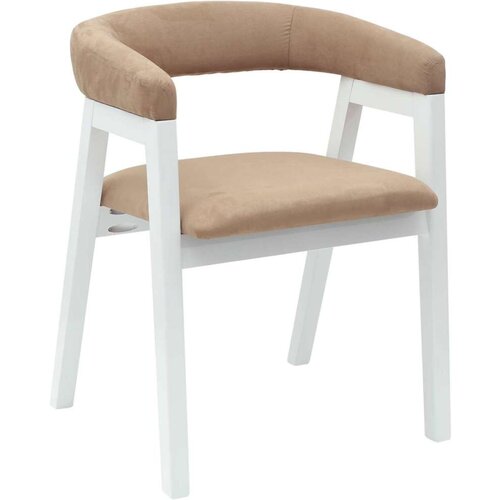  Trpezarijske stolice 2 pcs Bijelo 54 x 57 x 73 cm Slike