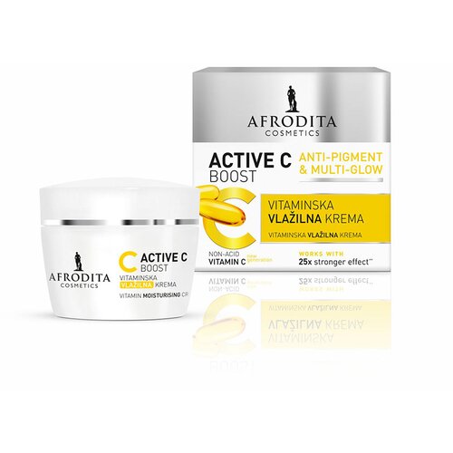 Afrodita Cosmetics Active C boost vitaminska hidratantna krema 50ml Cene