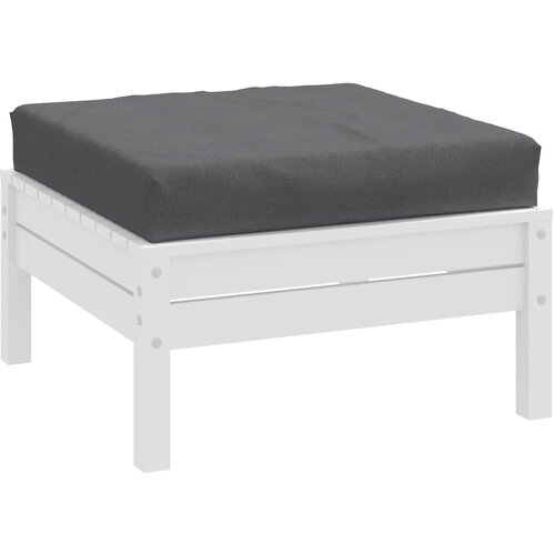 vidaXL Jastuk za palete prošarani antracit 60 x 60 x 10 cm od tkanine Cijene