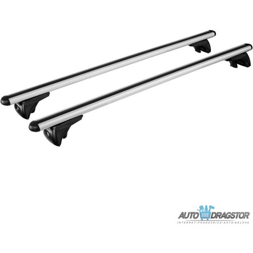 NORDRIVE krovni nosači "in-rail"alu šipke set 108CM,MAX razmak izmedju šina 103CM,MAX nosivost 100KG N15054 Cene