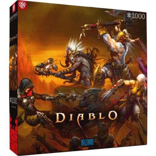 Lotte Diablo Heroes Battle | 1000 kosov | 68 x 48 cm puzle, (20856146) Cene