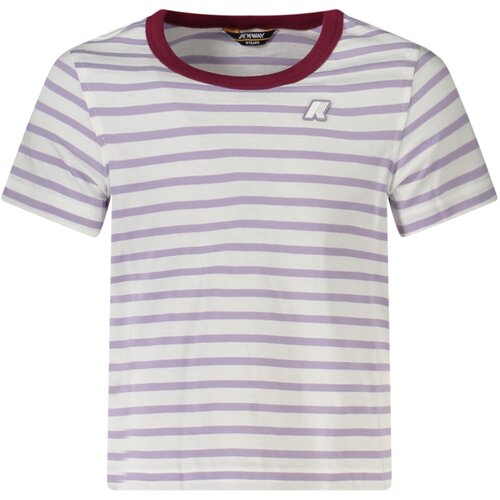 K-Way T-SHIRT SHORT SLEEVES GIRL PURPLE Cene