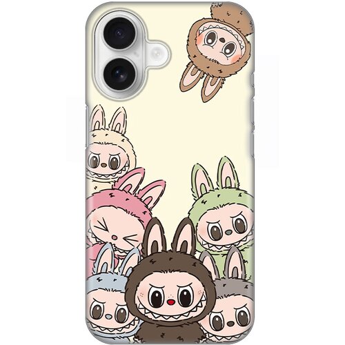  maska za iphone 16 6.1 la bubu silikonska print Cene