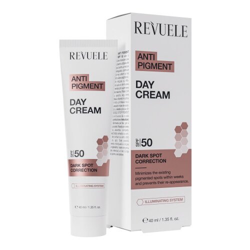 Revuele dnevna krema za obraz z zaščitnim faktorjem SPF50 - Anti Pigment Day Cream SPF50 Cene