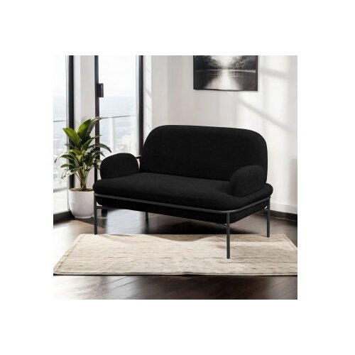 Atelier Del Sofa Dvosjed Aster, 140 x 80 x 53 cm, Crna Cijene