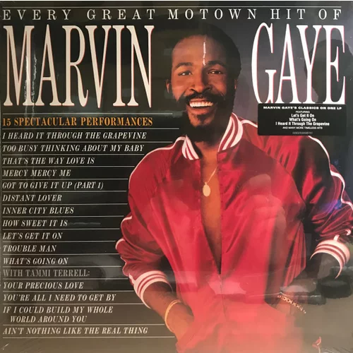 MOTOWN, UNIVERSAL MUSIC GROUP Every Great Motown Hit Of Marvin Gaye: 15 Spectacular Performances (LP)