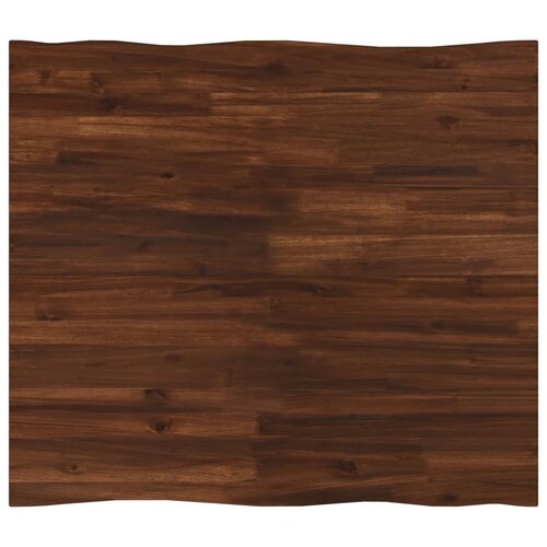  Pravokutni stolni vrh 90 x 80 x 3 cm Pravokutni - Tamno smeđa 90 x 55 x 3 5 cm Živi rub 2 strane Slike