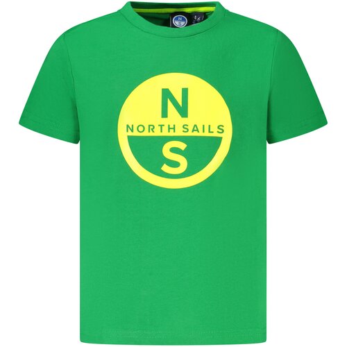 North Sails SHORT SLEEVE T-SHIRT CHILDREN GREEN Slike