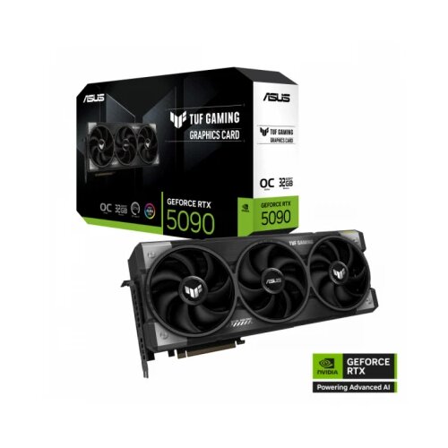 Asus svga rtx 5090 tuf 32GB GDDR7 512Bit, TUF-RTX5090-O32G-G Slike