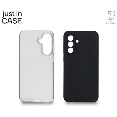 Just In Case 2u1 Extra case MIX paket maski za telefon Samsung Galaxy A36 CRNI Slike