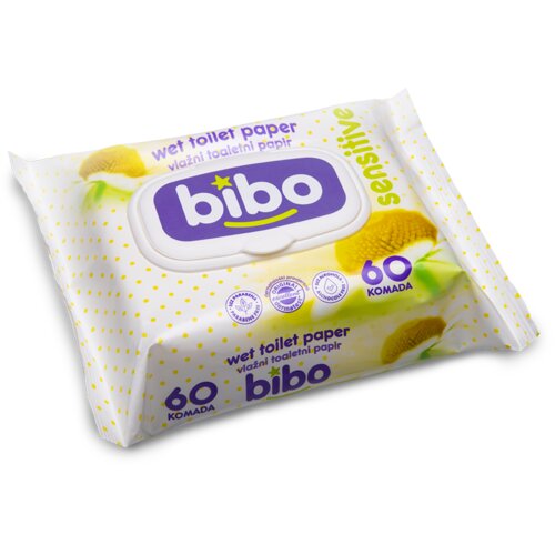 Toaletni vlažni papir Bibo s ekstraktom kamilice 60/1 Cijene