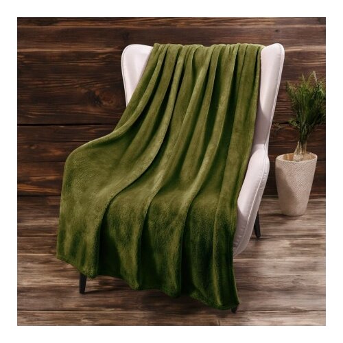 Ćebe Soft One 150x200cm Dark Green ( VLK000382-darkgreen ) Cene